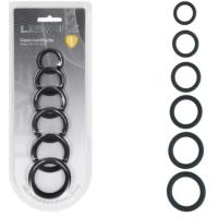LEVELZ Classic Silicone Cock Ring Set of 6